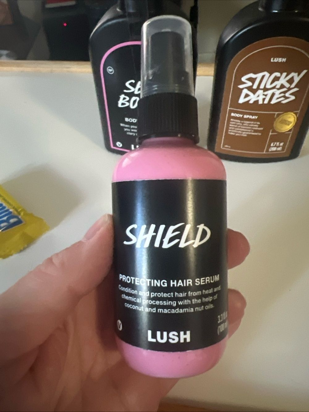 Lush Shield Protecting Hair Serum - 3.3 oz DISCONTINUED BRAND NEW